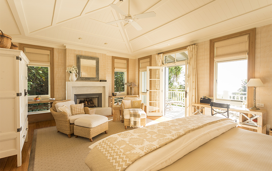 The Lodge at Kauri Cliffs suite